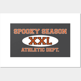 Spooky Season Athletic Department Posters and Art